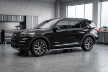 Бокові пороги Maydos V1 (2 шт., Алюміній) Ford Explorer 2019- рр.