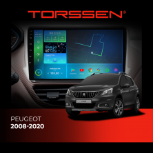 Штатна магнітола Torssen Peugeot 2008-20 FL9 4+64Gb 4G Carplay DSP