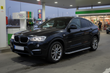 Бокові пороги Maydos V1 (2 шт., Алюміній) BMW X4 F26 2014-2018 рр.