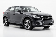Бокові пороги Bosphore Black (2 шт., Алюміній) Audi Q2 2016- рр.