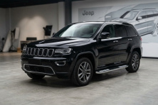 Бокові пороги Mevsim Grey (2 шт., Алюміній) Jeep Grand Cherokee WK2 2010-2021 рр.