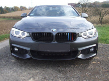 Накладки на решітку для F36 (3 шт) BMW 4 серія F32/F33/F36 2012-2020 рр.