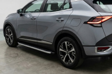 Бокові пороги Fullmond (2 шт., Алюміній) Kia Sportage 2021- рр.