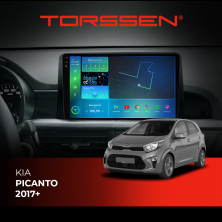 Штатна магнітола Torssen 2K Kia Picanto 2017+ F96128 4G Carplay DSP