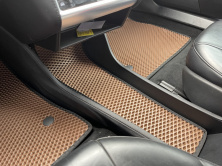 Килимки EVA (2012-2021, цегляні) Tesla Model S 2012- рр.