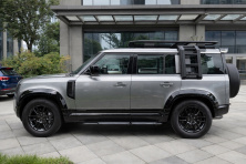 Розширювачі арок (бушвакери, 6 шт, чорний глянець) для Land Rover Defender 2019- рр