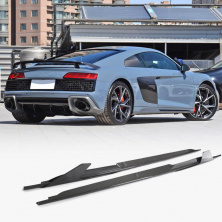 Бічні спідниці V2 (Карбон) Audi R8 2015- гг.