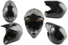 Шлем кроссовый   (mod:803) (size:XL, карбон)   SNAUZER