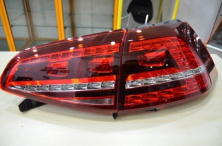 Задні LED ліхтарі з бігучим поворотом (2012-2017, 2 шт) Volkswagen Golf 7/E-Golf 2012-2020 рр.