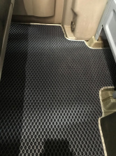 Килимки 2-ряд для ориг. Вантаж-пас. (EVA, чорні) Volkswagen Crafter 2006-2016 рр.
