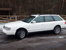 Накладки на арки (4 шт, чорні) Метал Audi A6 C4 1994-1997 рр.