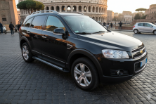 Бокові пороги Vision New Black (2 шт., Алюміній) 2016-2019 Chevrolet Captiva 2006-2019 рр.