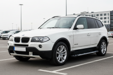 Бокові пороги Sunrise (2 шт., Алюміній) BMW X3 E83 2003-2010 рр.