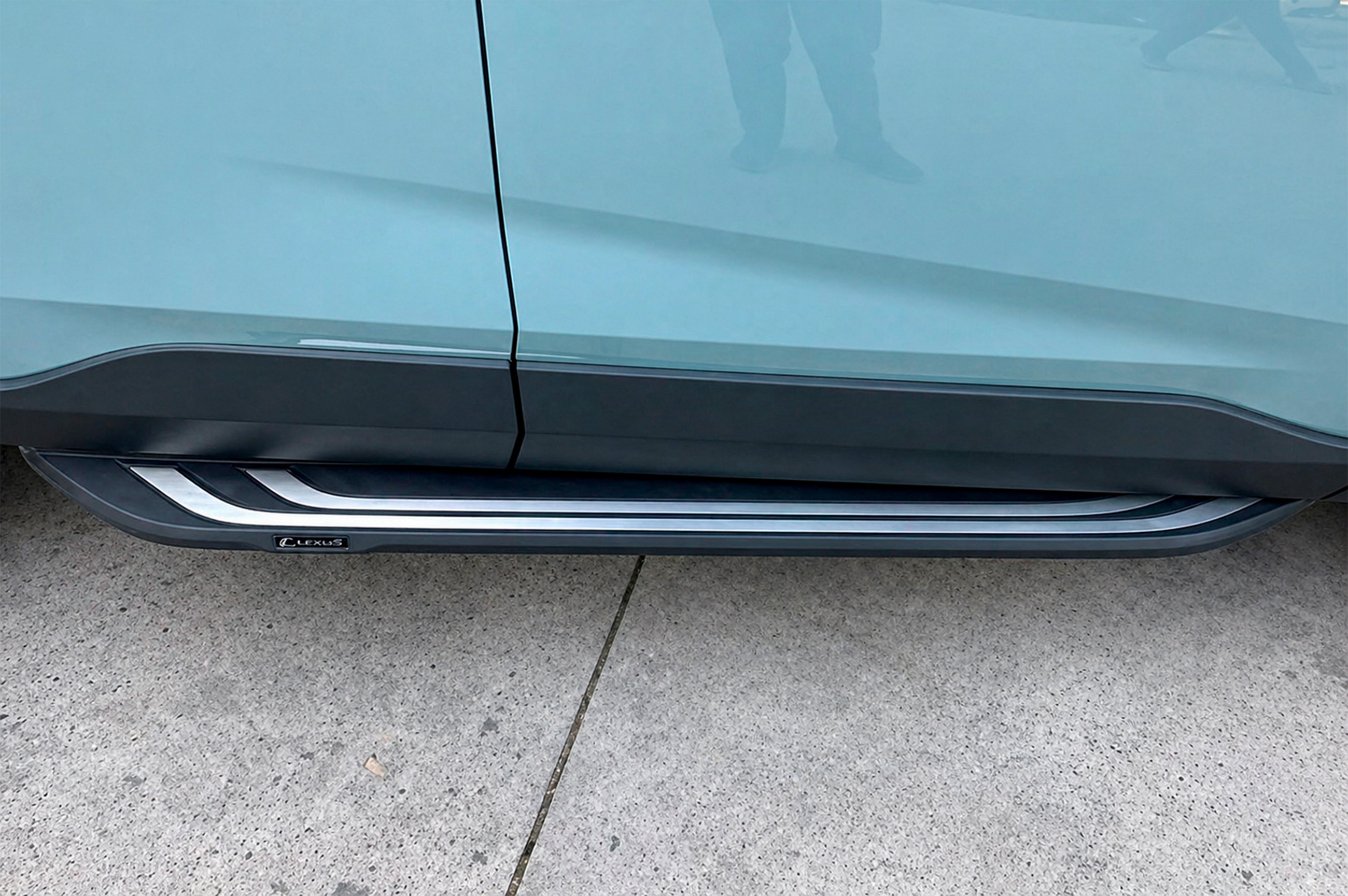 Бокові пороги OEM V2B (2 шт, алюміній) для Toyota Rav 4 2019-2025 рр