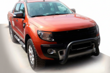 Передній захист WT005 Black (нерж) Ford Ranger 2011-2022 рр.