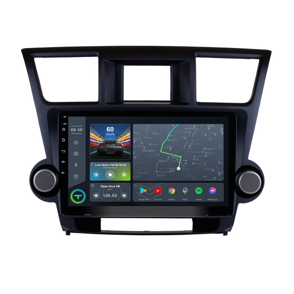 Штатная магнитола Torssen Toyota Highlander XU 40 2010-2016 F106128 4G Carplay