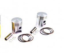 Поршень ЯВА 12V .STD (пара) (+кольца поршневые, стопорные, пальцы) FLD