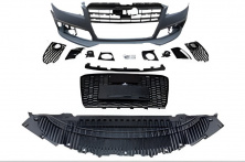 Передній бампер RS-Style (2014-2018) Audi A8 2010-2018 рр.