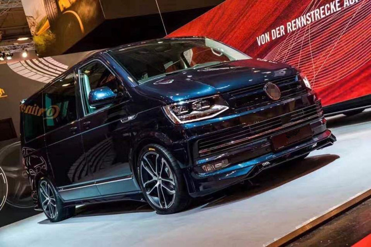 Накладка на передній бампер ABT Original 2015-2018 (під фарбування) для Volkswagen T6