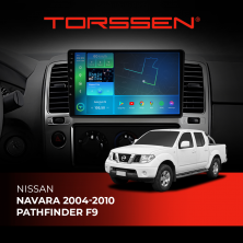 Штатна магнітола Torssen Nissan Navara 04-10/Pathfinder R51 FL9 4+64Gb 4G Carplay DSP