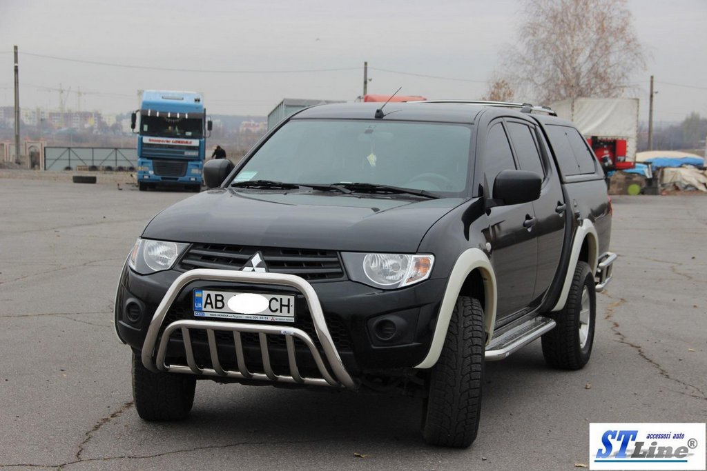 Кенгурятник (нерж.) для Mitsubishi L200 2006-2015 рр