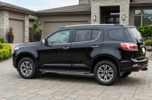 Бокові пороги Bosphorus Grey (2 шт., Алюміній) Chevrolet Trailblazer 2012-2019 рр.