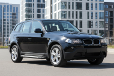 Бокові пороги Line (2 шт., Алюміній) BMW X3 E83 2003-2010 рр.