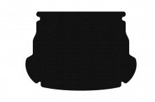 Гумовий килимок в багажник Carsuit V2 (Чорний) FAW Besturn X80 2013-2020 рр.