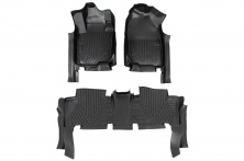 Гумові килимки Niken Luxury 3D (3 шт) Toyota Rav 4 2006-2013 рр.