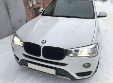 Ніздрі M-Look (2014-2018, чорний матовий) BMW X3 F25 2011-2018 рр.