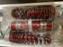 Амортизаторы (пара)   Delta   320mm, газомасляные   (красные)   NET   (#0001)