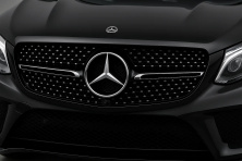 Тюнінг решітка Diamond Black (GLE) Без камери Mercedes GLE/ML сlass W166 2011-2018 рр.