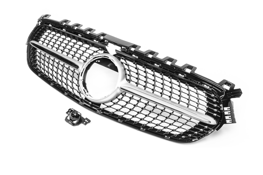 Передня решітка Diamond Silver (для Base) для Mercedes B-class W247 2019- рр