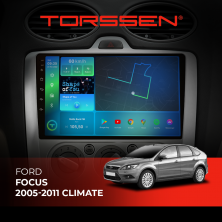 Штатна магнітола Torssen Ford Focus 05-11 climate F9432 4G Carplay DSP