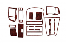 Накладки на панель (Meric) Титан Chevrolet Captiva 2006-2019 рр.