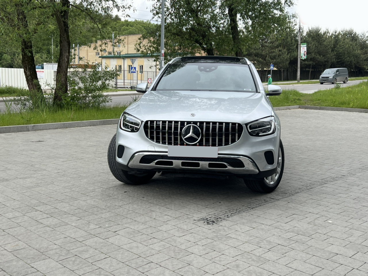 Передня решітка GT Panamericana (для Base 2019-2022) для Mercedes GLC X253 рр