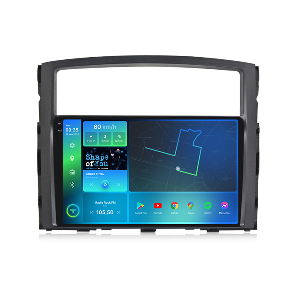 Штатна магнітола Torssen 2K Mitsubishi Pajero 2006-2015 F98256 4G Carplay DSP