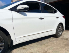 Молдинг (4 шт, нерж) Hyundai Elantra (AD) 2015-2020 рр.