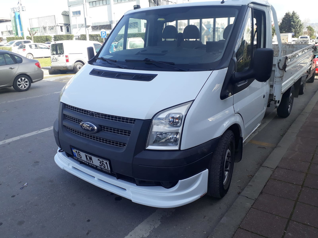 Нижня накладка на передній бампер (2006-2014, вузька) для Ford Transit рр