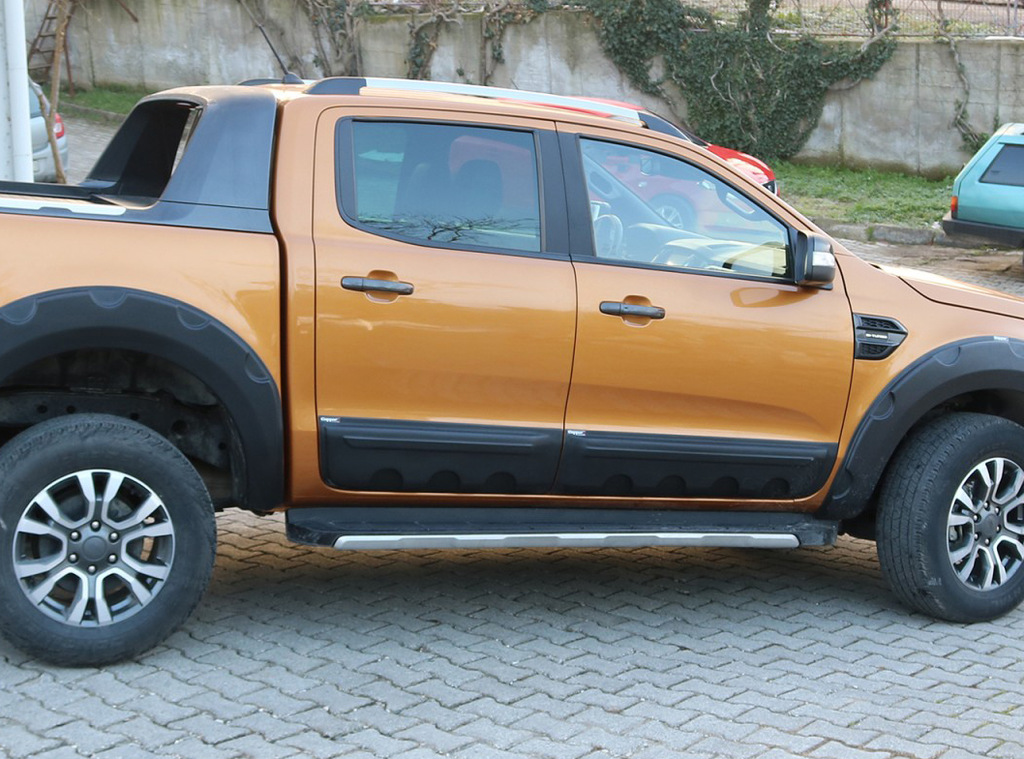 Молдинг двері EuroCap (4 шт, ABS) для Ford Ranger 2011-2022 рр