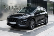 Бокові пороги Maya V1 (2 шт., Алюміній) Ford Kuga/Escape 2019- рр.