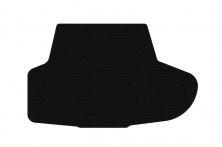Гумовий килимок в багажник Carsuit (SD, чорний) Infiniti Q50/Q60 2013-2024 рр.