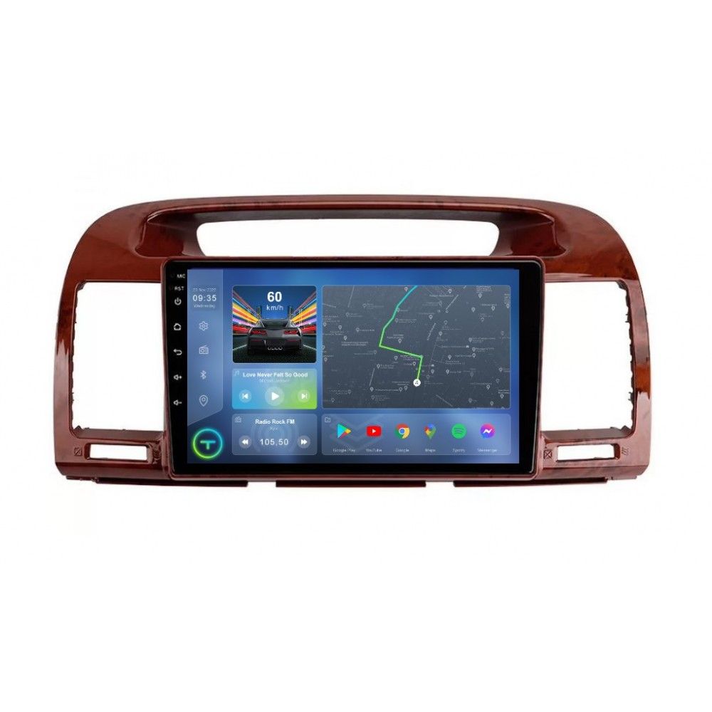 Штатна магнітола Torssen Toyota Camry 30 01-06 дерево FL9 4+64Gb 4G Carplay DSP