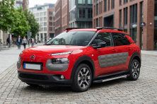 Бокові пороги RedLine (2 шт., Алюміній) Citroen Cactus 2014-2020 рр.