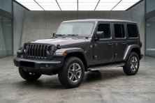 Бокові пороги BlackLine (2 шт., Алюміній) Jeep Wrangler 2018- рр.