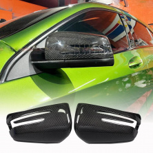 Накладки на дзеркала (Карбон) Mercedes A-сlass W176 2012-2018 рр.