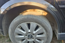 Накладки на арки SD (4 шт, чорні) для Opel Vectra C 2002-2008 рр