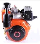 Двигун м/б 186F (9Hp) (дизель, шпонка під 25) STARS