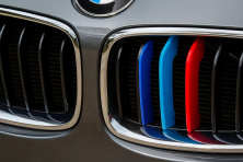 Накладки на решітку для 11-полосової (3 шт) BMW 3 серия F30/F31 2012-2019 гг.