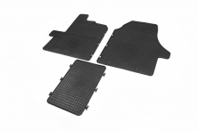 Гумові килимки (2 шт, Polytep) для Citroen Jumper 2007-2025 рр